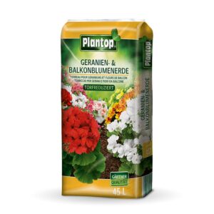 PLANTOP Geranien- und Balkonblumenerde  45 l
